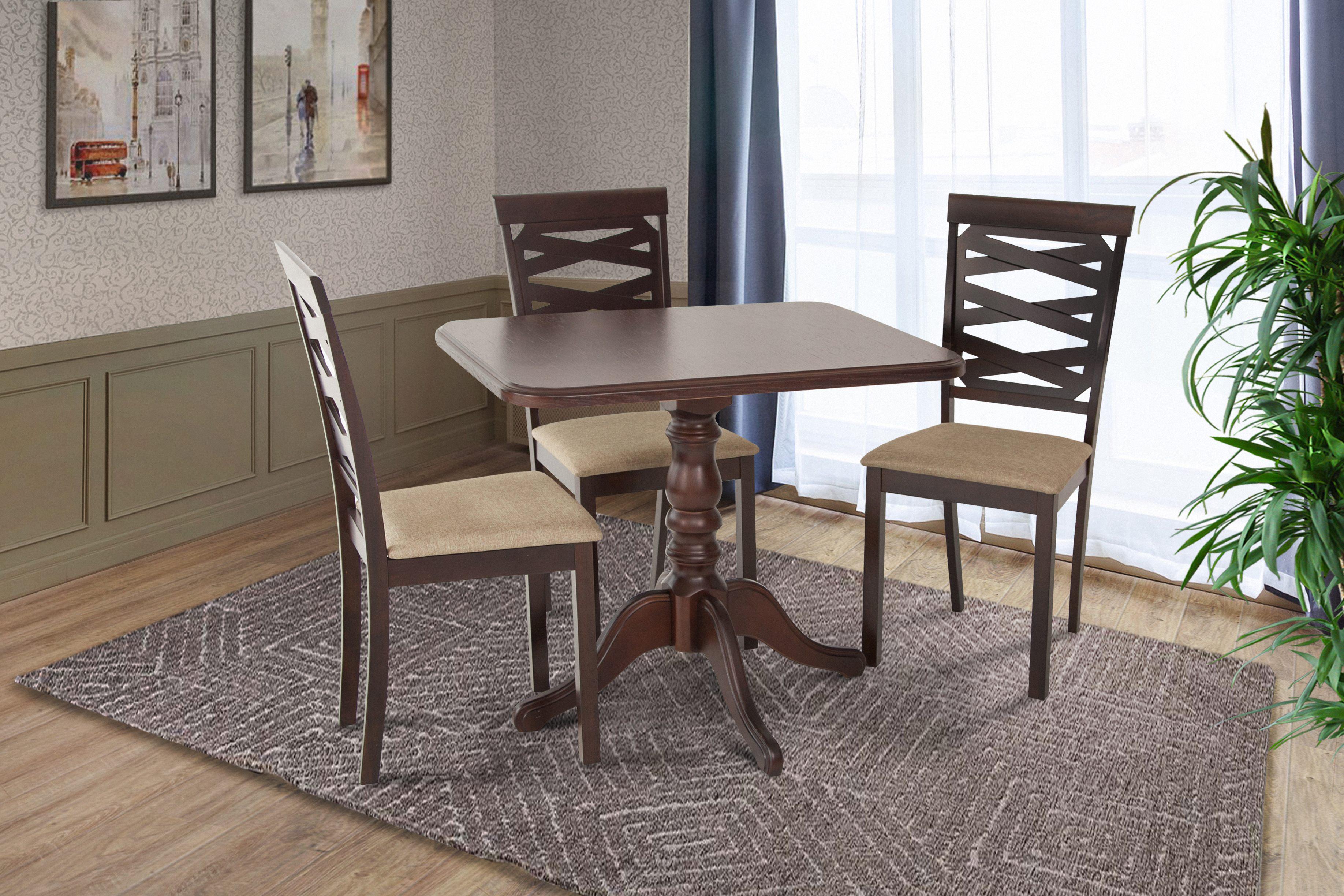 Обеденный стол Comfort Line МОНО Орех - фото 2 Обеденный стол Comfort Line МОНО Орех - фото 2