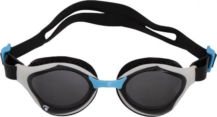 Очки для плавания Arena AIR-BOLD SWIPE OSFM Серый/Черный/Голубой (004714-101)