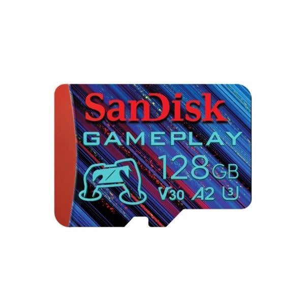 Карта пам'яті SanDisk GamePlay microSDXC 128 Гб UHS-I U3 V30 A2 (SDSQXAA-128G-GN6XN)