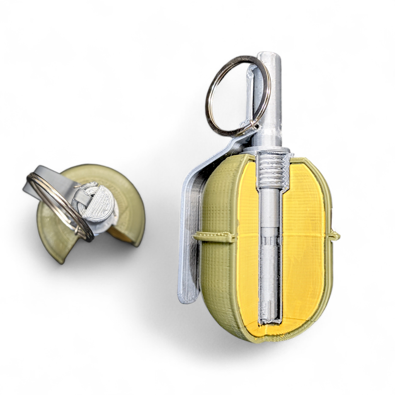 Макет протипіхотної осколкової ручної гранати дистанційної дії РГД-5 у розрізі - фото 2 Макет протипіхотної осколкової ручної гранати дистанційної дії РГД-5 у розрізі - фото 2