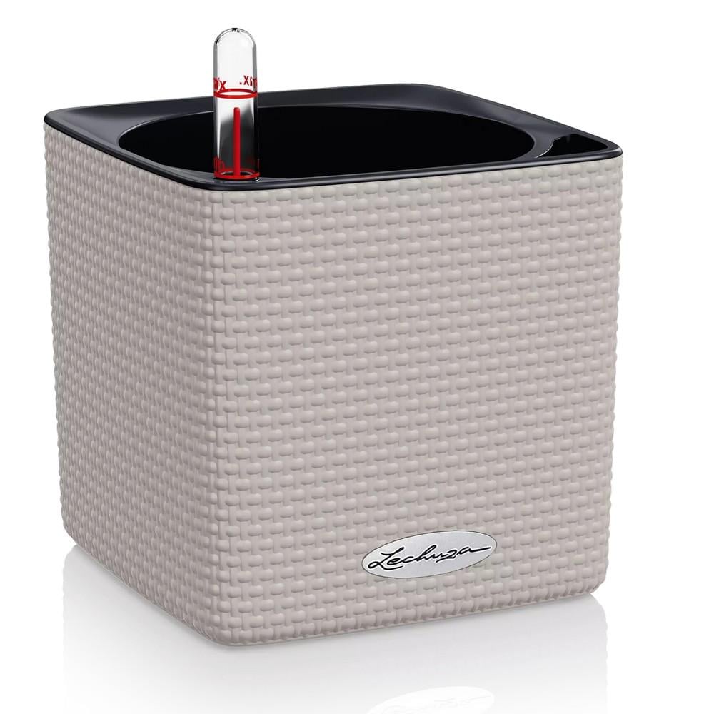 Умный вазон Lechuza Cube Color 14 1 л Песочно-коричневый (13478)