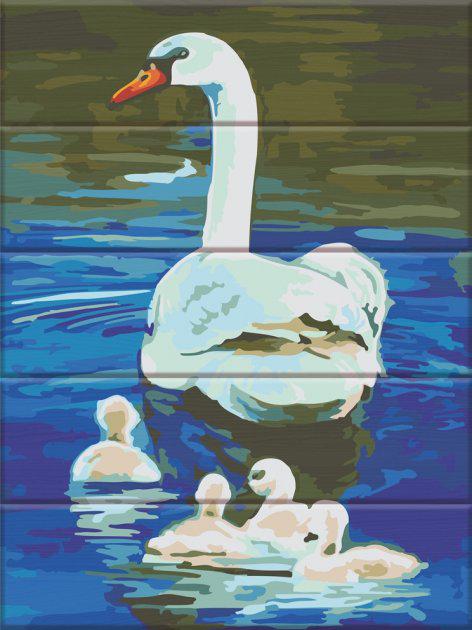 Картина по номерам ArtStory Лебедь 30x40 см (ASW141)