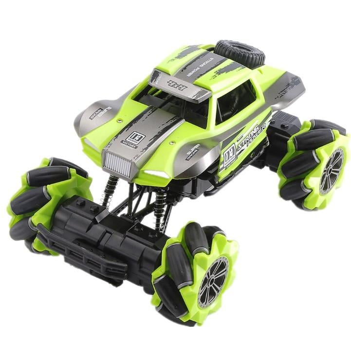 Игрушка на радиоуправлении JJR/C Q76 V-Rover детский автомобиль для дрифта 4х4 1:16 Зеленый (SUN6018)