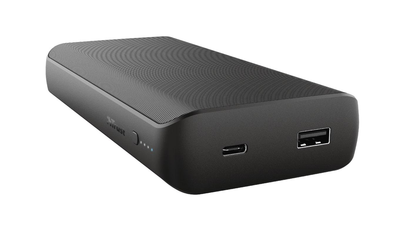 Портативний зарядний пристрій Trust Laro 65 W USB-C 20000 mAh Black - фото 3