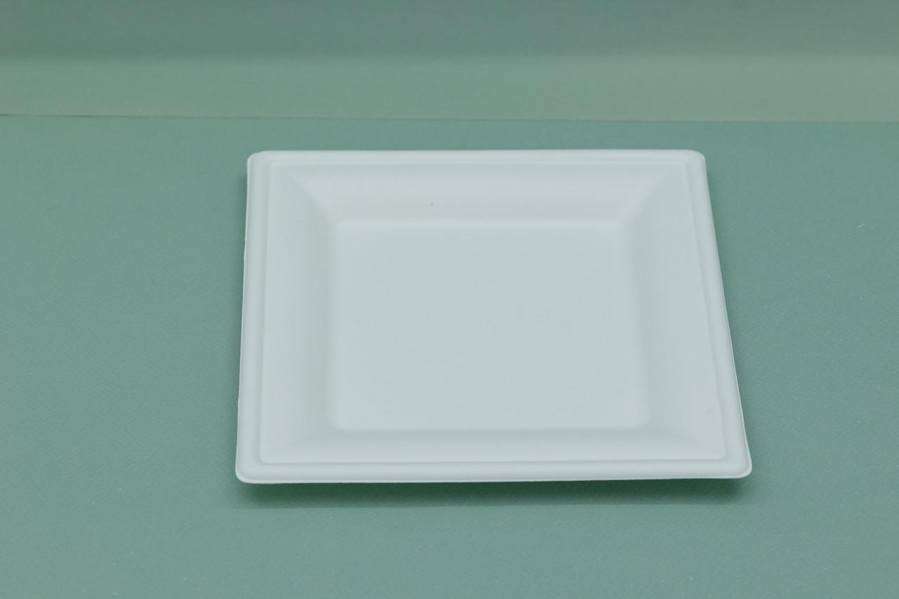 Одноразовая тарелка квадратная 20х20 см 125 шт. - фото 5