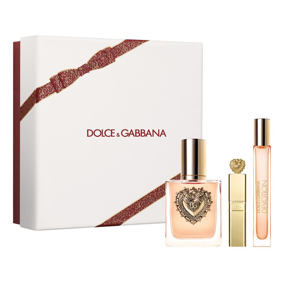 Подарочный набор для женщин Dolce&Gabbana Devotion парфюмированная вода 50 мл/мини 10 мл и тушь для ресниц 3 мл (380158)