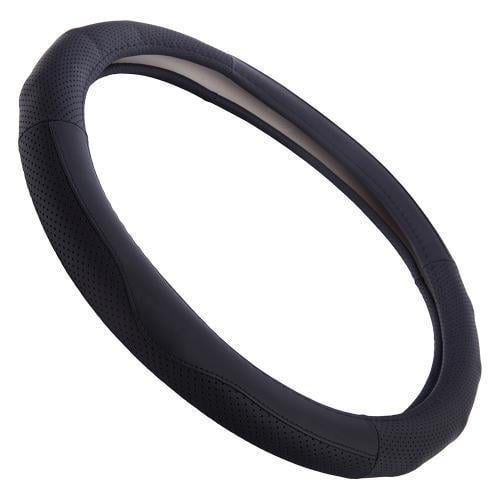 Чехол для руля VLOD-L281 BK L БО перфорированная кожа Черный (2332607165)