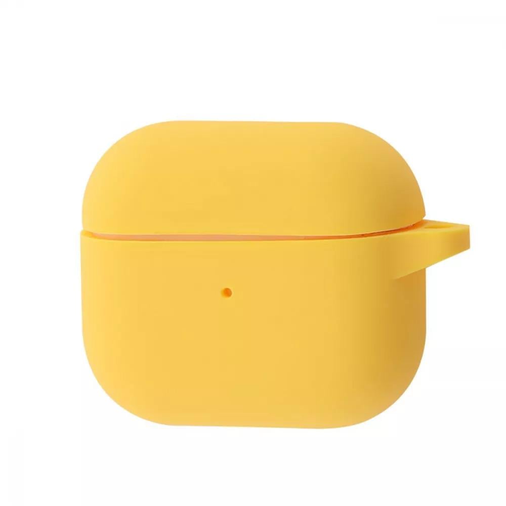 Чохол для навушників PRC Silicone Case New for AirPods 3 Yellow (14069895)