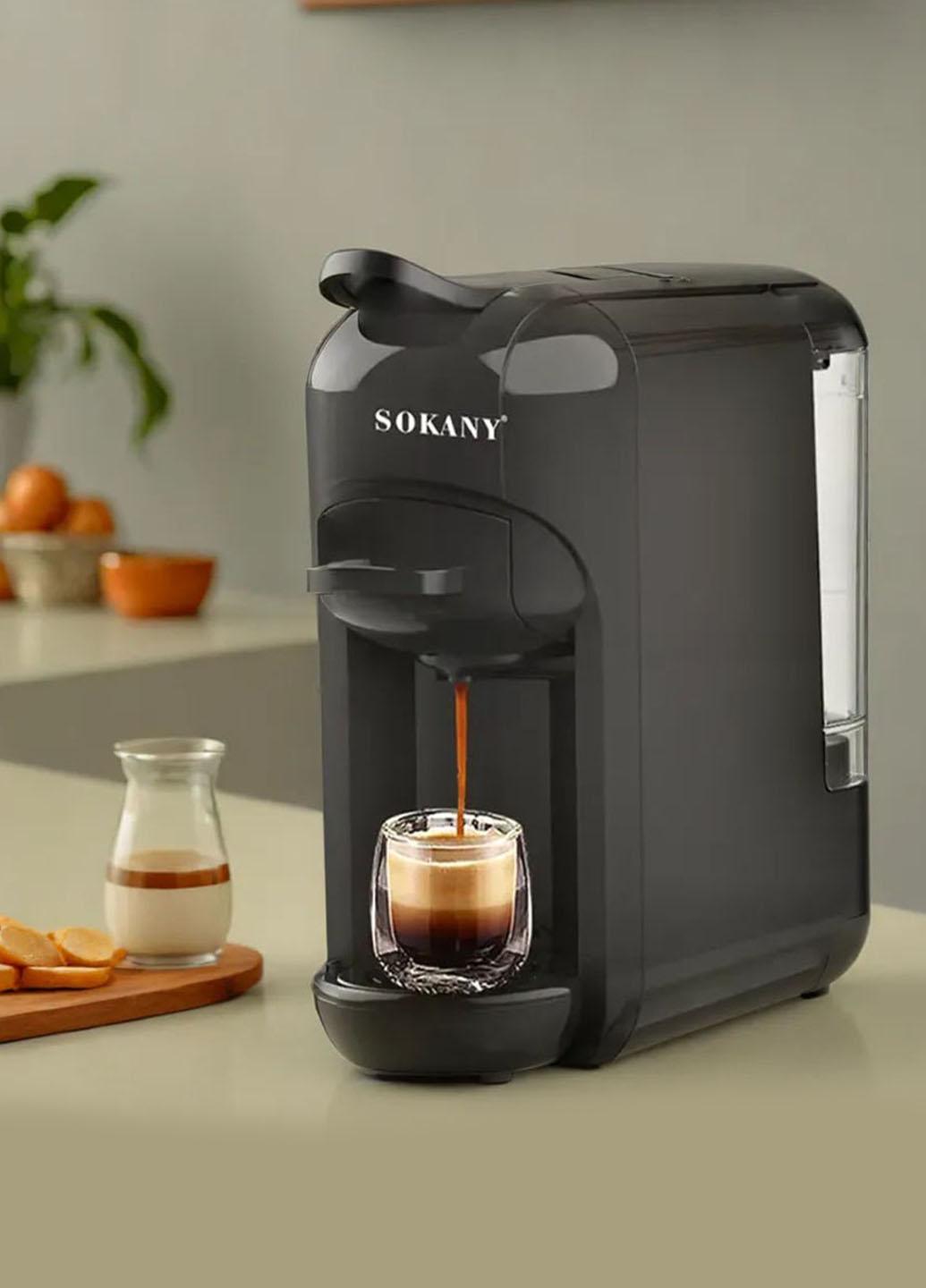 ᐉ Кофеварка капсульная Sokany SK-516 с адаптером для капсул 1450 Вт 600 ...