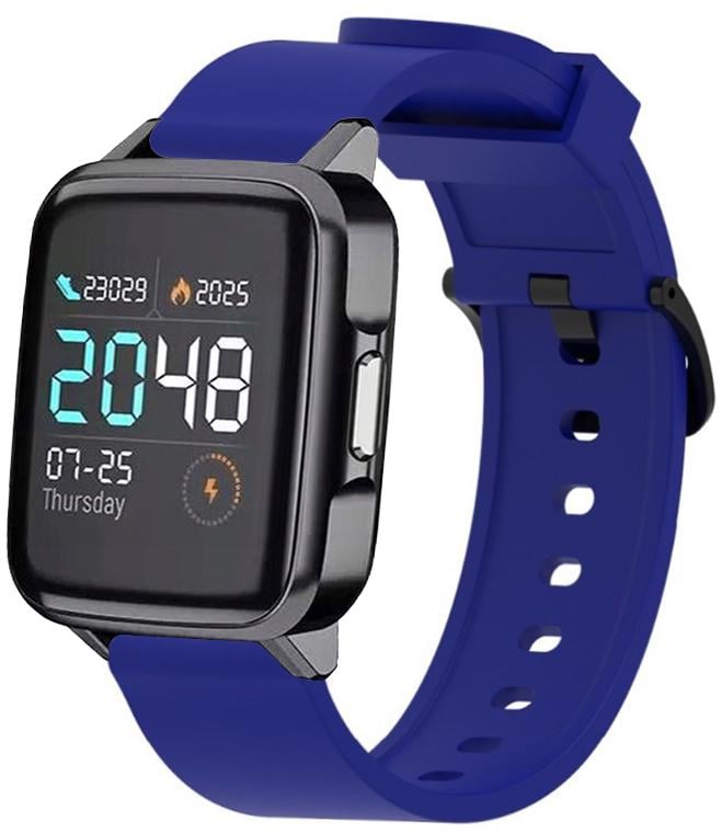 Ремешок силиконовый Like для Haylou Smart Watch 2 LS02 Blue (19161)