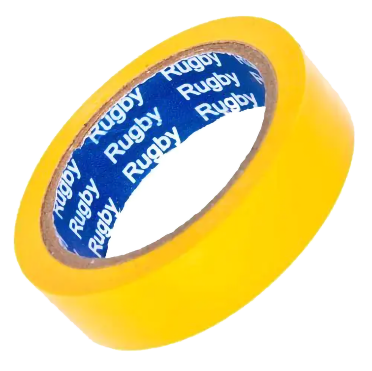 Изолента Rugby 1х20 м Желтый (MMS-IZ20A-P) - фото 1 Изолента Rugby 1х20 м Желтый (MMS-IZ20A-P) - фото 1