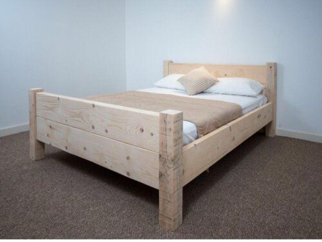 Кровать с натурального дерева 150х200 см (26578468) Кровать с натурального дерева 150х200 см (26578468)