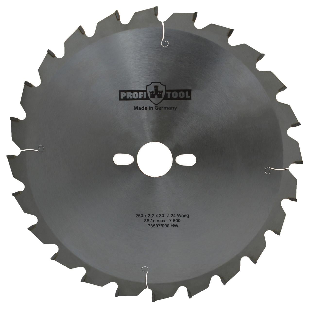 Диск пиляльний PROFITOOL Z 24 Wneg 250х3,2х2,2х30 мм (2125005)