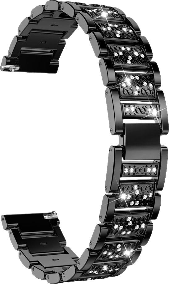 Браслет металлический Glam для ZEPP E Square/Circular Black (32813-2B) - фото 2 Браслет металлический Glam для ZEPP E Square/Circular Black (32813-2B) - фото 2