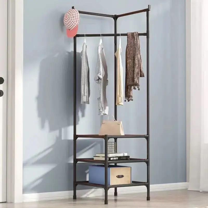 Вешалка для одежды угловая Rias Corner Coat Rack 180х45х45 см Black (3_04420) - фото 3