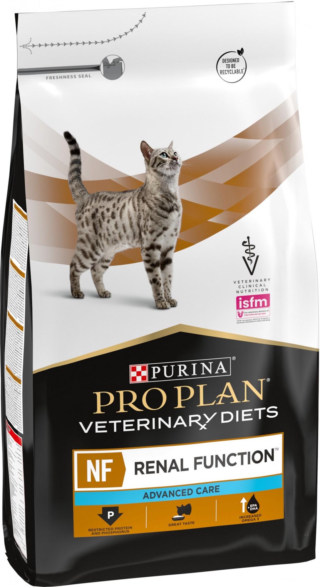 Сухой корм для котов Purina Pro Plan Veterinary Diets NF Renal патологии почек 5 кг (7613287882370) - фото 3