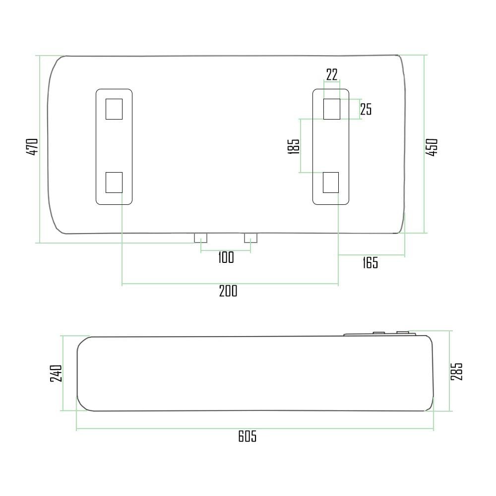 Водонагрівач Thermo Alliance плоский 30 л 1х08+12 кВт DT30H20GPD - фото 2