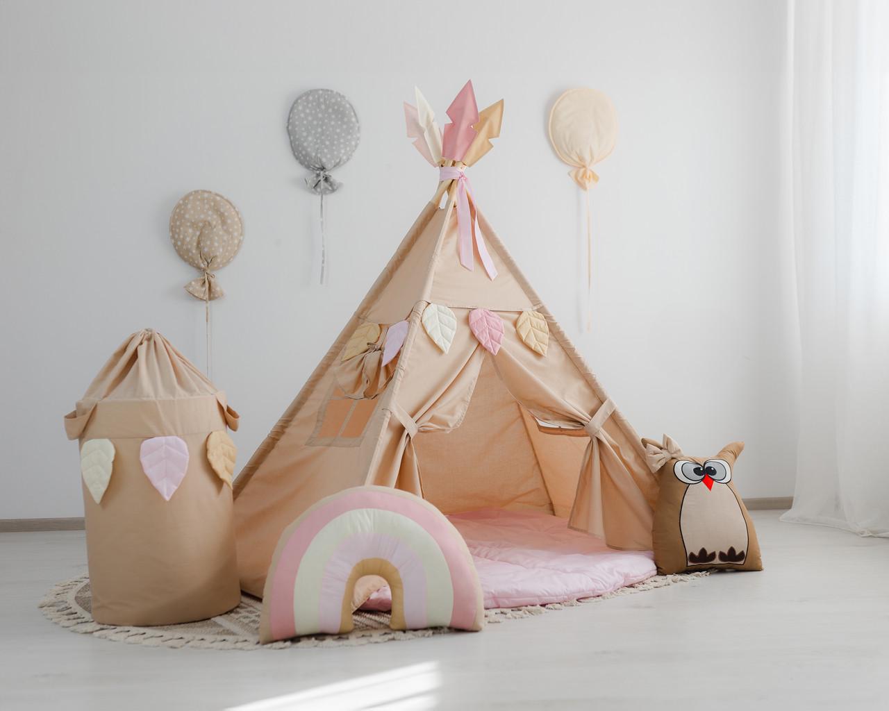 Вігвам для дітей Пані Сова з матрацом 150 см - фото 2 Вігвам для дітей Пані Сова з матрацом 150 см - фото 2