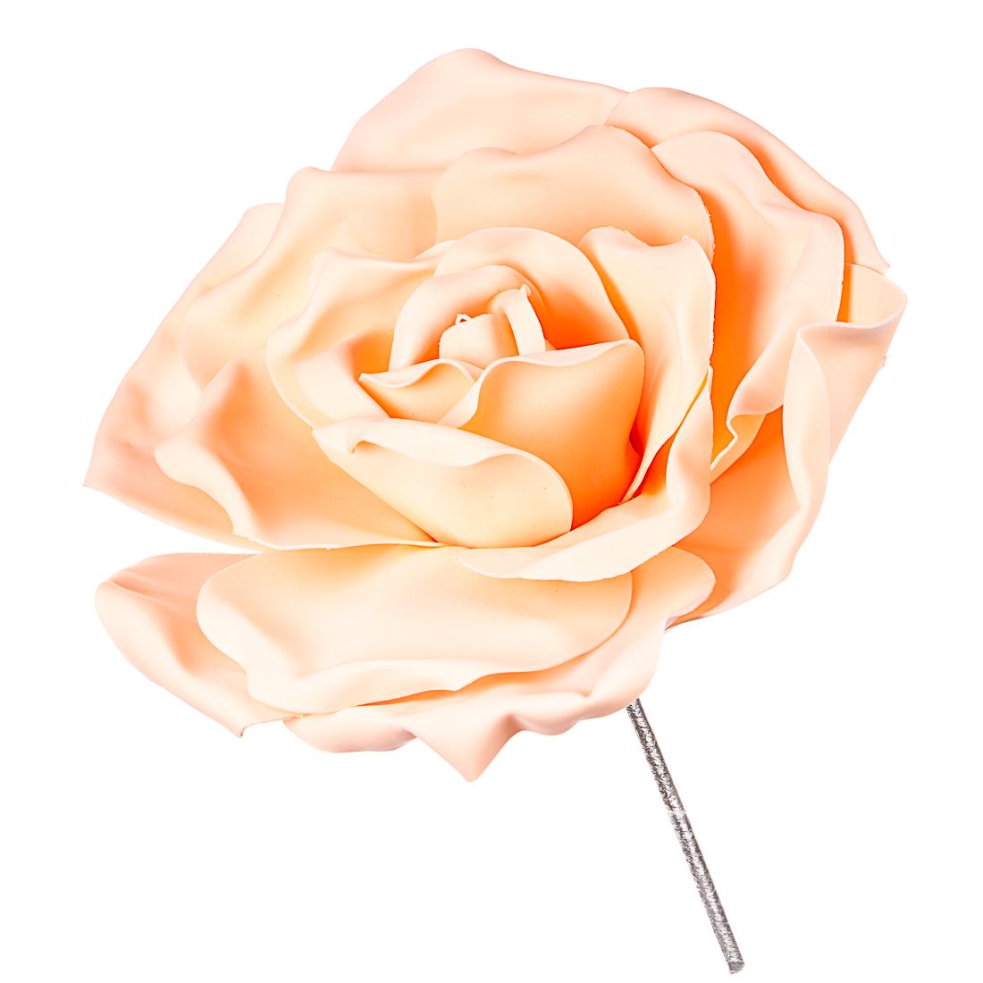 Цветок для фотозоны средний 28 см Персиковый (0385JA-В)