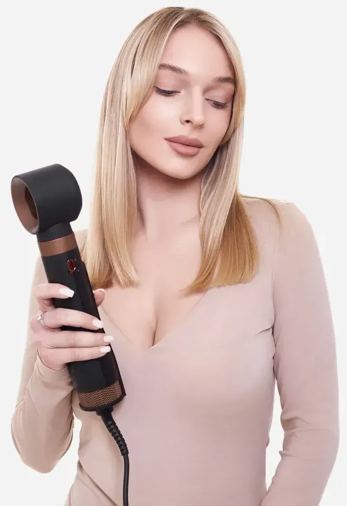 Фен щітка для укладання та завивки волосся + 6 насадок, 1000Вт, VGR V-491 (L) - фото 9 Фен щітка для укладання та завивки волосся + 6 насадок, 1000Вт, VGR V-491 (L) - фото 9