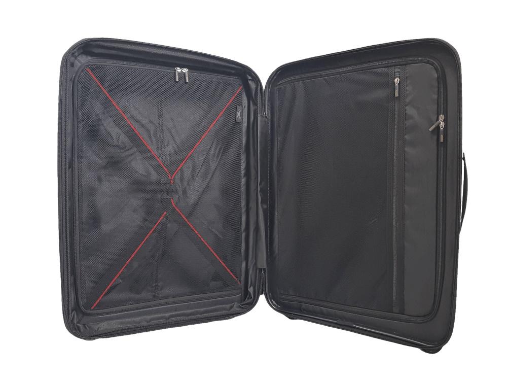 Валіза середня AIRTEX 245 поліпропілен M Шампань - фото 3