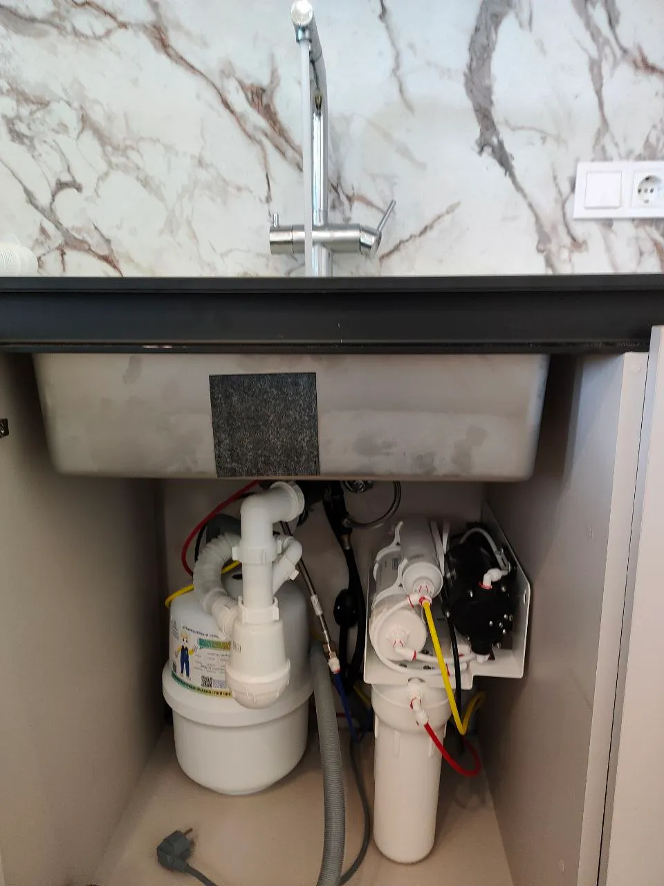 Фильтр обратного осмоса Ecosoft Standard с насосом (MO550PECOSTD) - фото 5