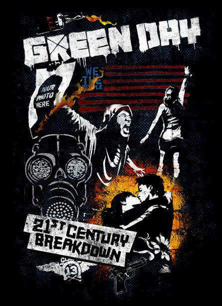Картина Green Day обложка wer2)