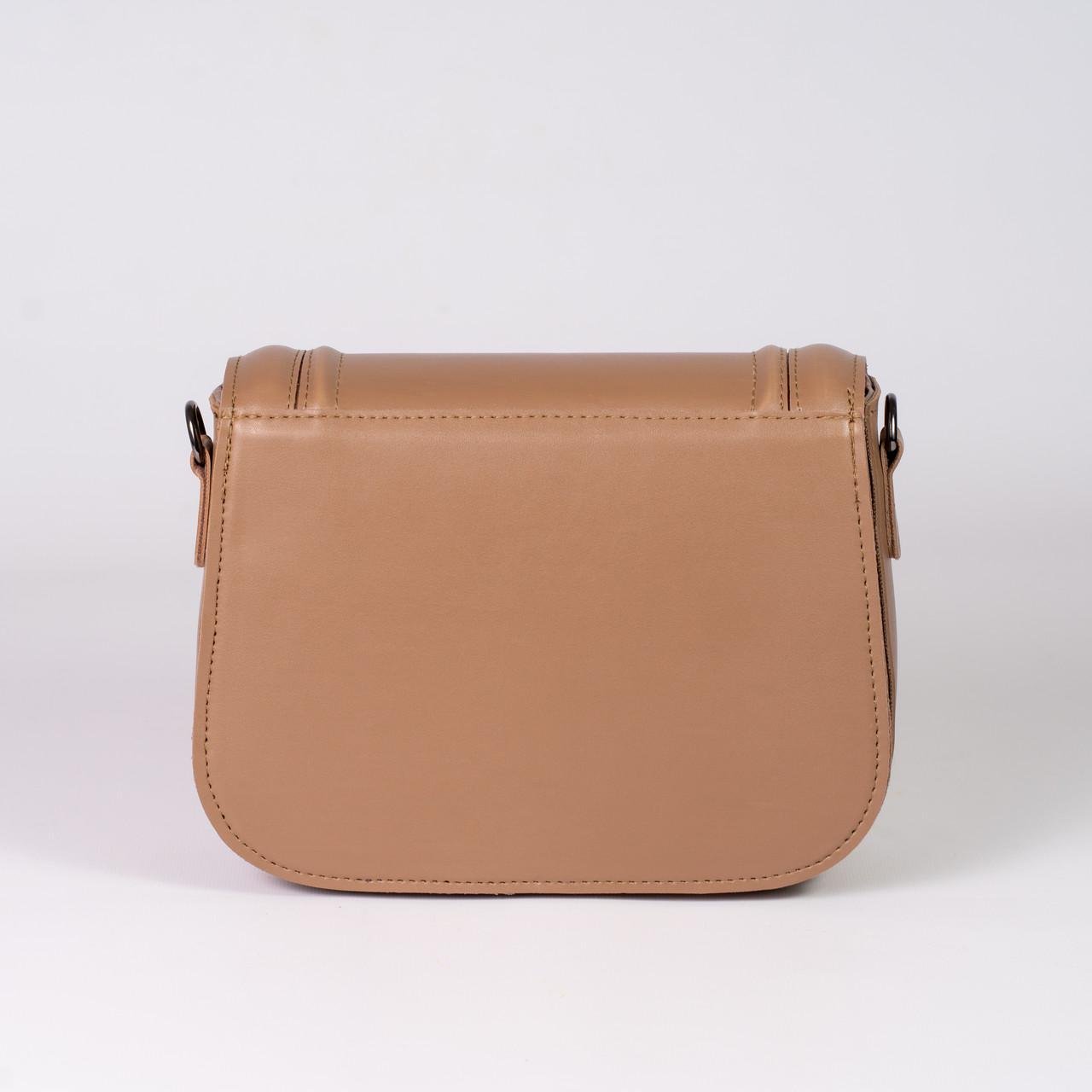 Сумка женская кросс-боди XENIA № 20-24 Темно-бежевый - фото 2