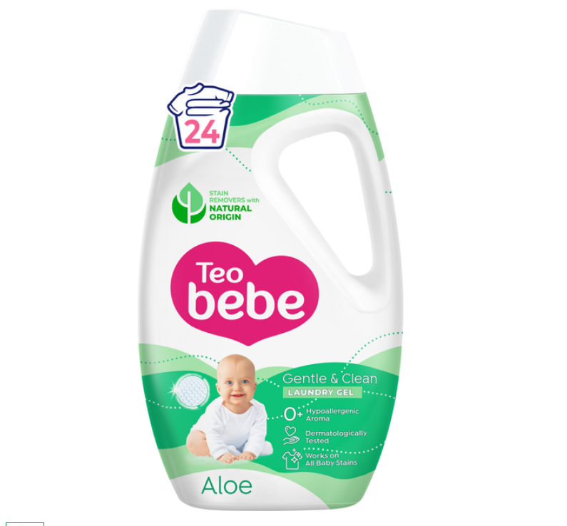 Гель для прання Teo bebe Tender Aloe дитячий 1080 мл (3800024048760)