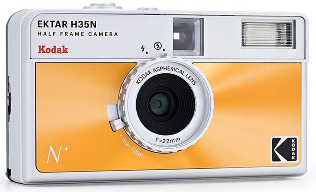 Фотоаппарат пленочный Kodak Ektar H35N Orange/Grey (25715242) - фото 5 Фотоаппарат пленочный Kodak Ektar H35N Orange/Grey (25715242) - фото 5