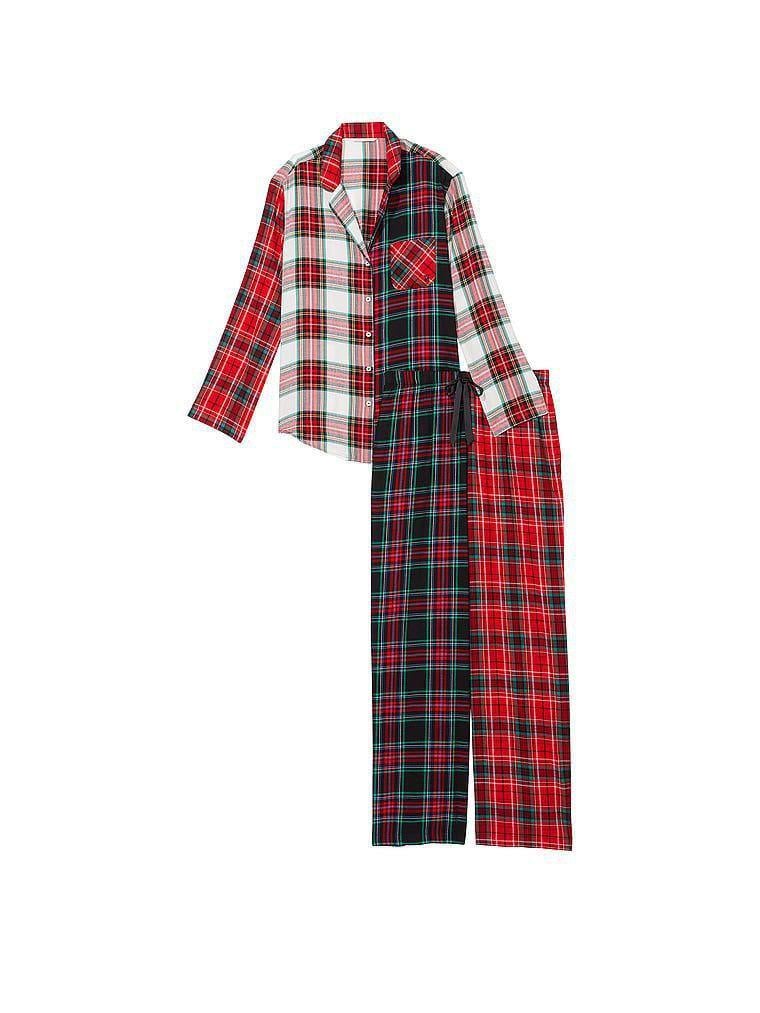 Піжама фланель сорочка/штани Victoria's Secret Flannel Long Pajama Set Regular S Червоний (26931134D) - фото 5 Піжама фланель сорочка/штани Victoria's Secret Flannel Long Pajama Set Regular S Червоний (26931134D) - фото 5