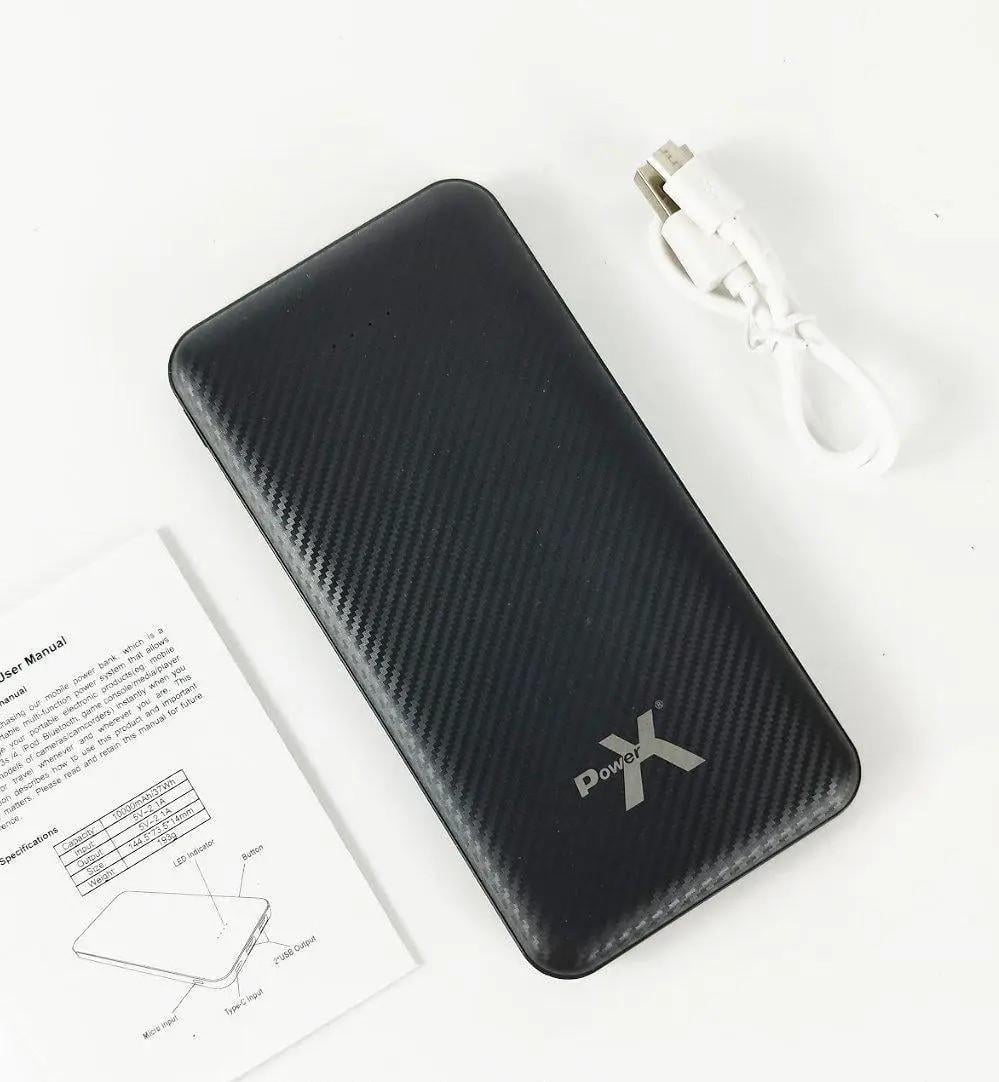Повербанк PowerX K521 10000 мАч Черный (2279766599)