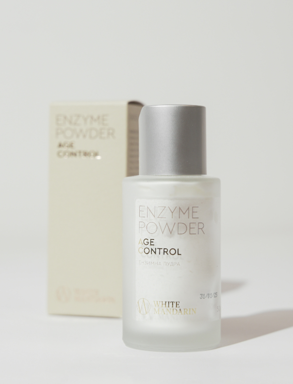 Ензимна пудра для вмивання шкіри обличчя та тіла White Mandarin Enzyme Powder AGE CONTROL 50 мл (2587851278) - фото 10 Ензимна пудра для вмивання шкіри обличчя та тіла White Mandarin Enzyme Powder AGE CONTROL 50 мл (2587851278) - фото 10