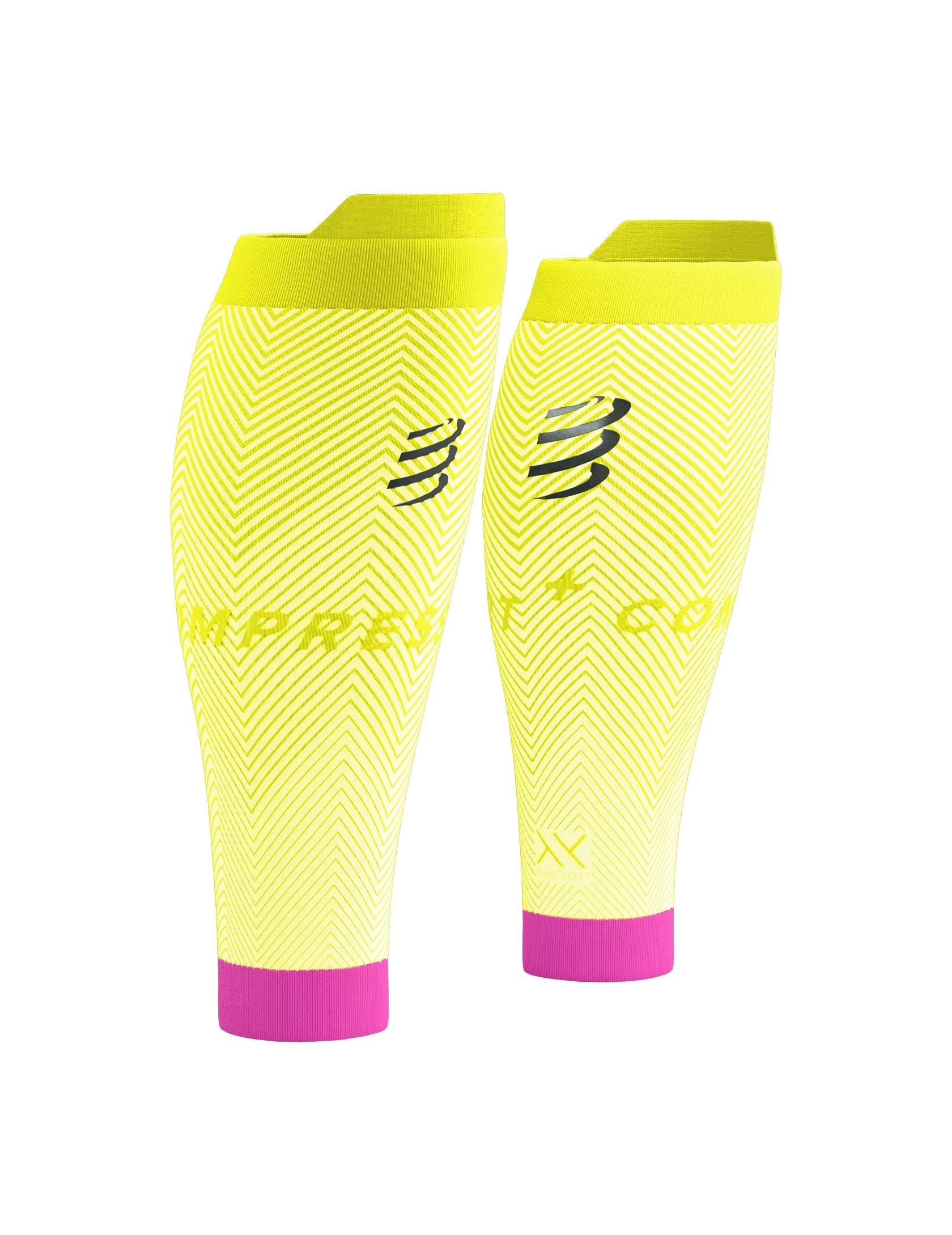 Гетри Compressport R2 Oxygen T3 Safe Yellow - фото 1