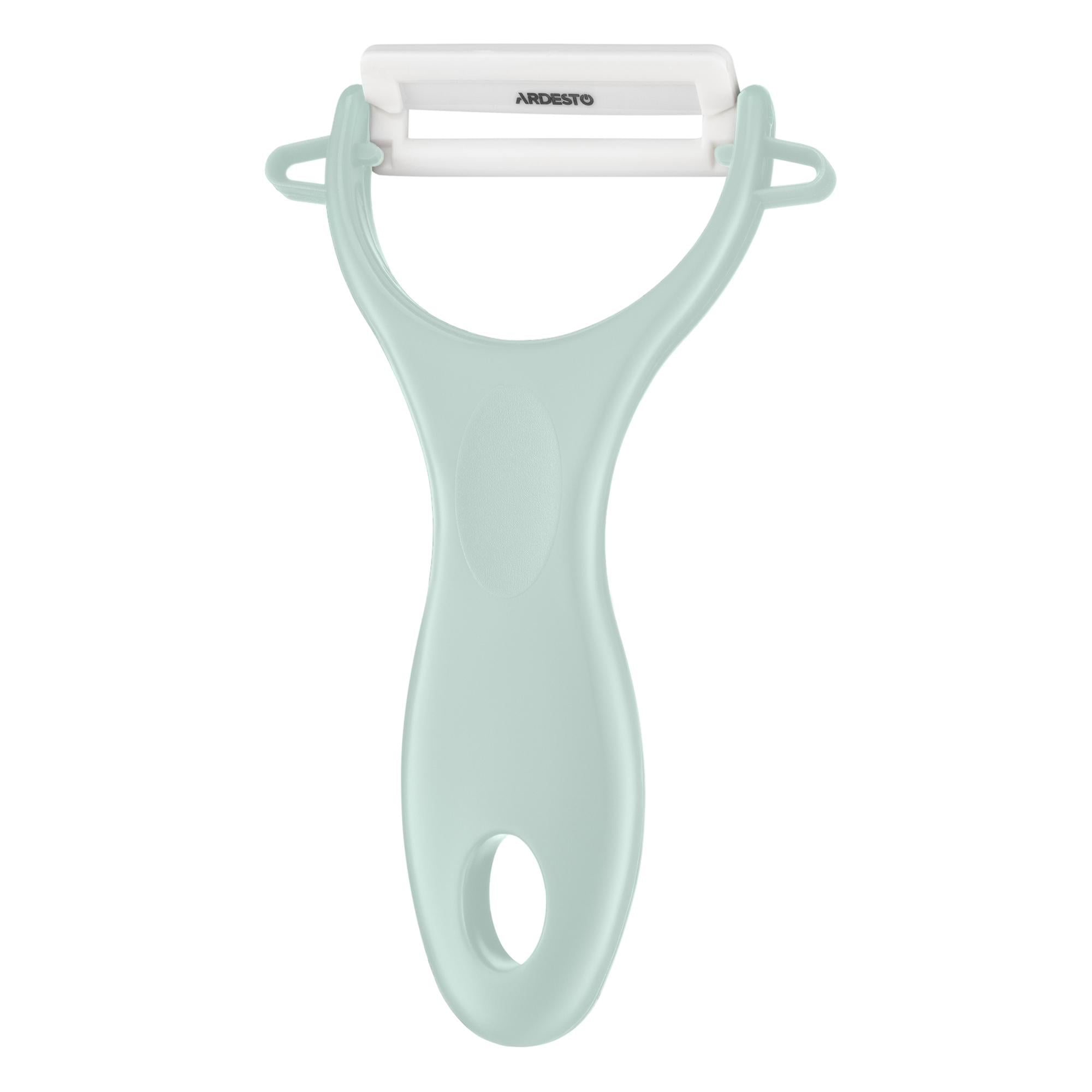 Овощечистка Ardesto Fresh с керамическим лезвием Светло-зеленый (AR2101GE)