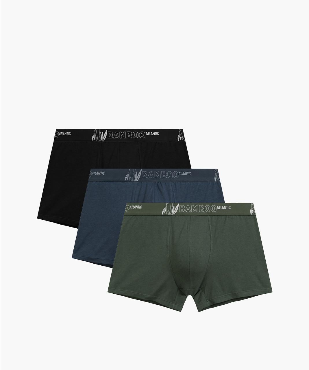 Набор трусов-боксеров мужских ATLANTIC underwear 3MH-231 XL 3 шт. Зеленый/Черный/Темно-синий (3149572818) Набор трусов-боксеров мужских ATLANTIC underwear 3MH-231 XL 3 шт. Зеленый/Черный/Темно-синий (3149572818)