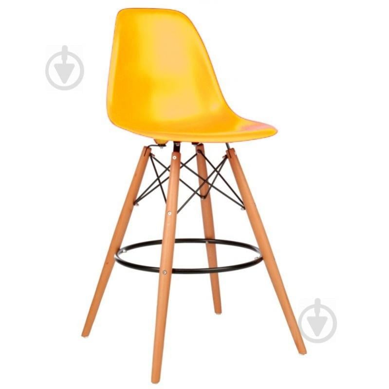 Стілець барний Тауер Вуд SDM Жовтий