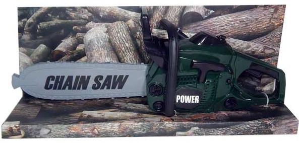 Детская игрушка Power Tools Бензопила со звуком и светом Зеленый (28443463)