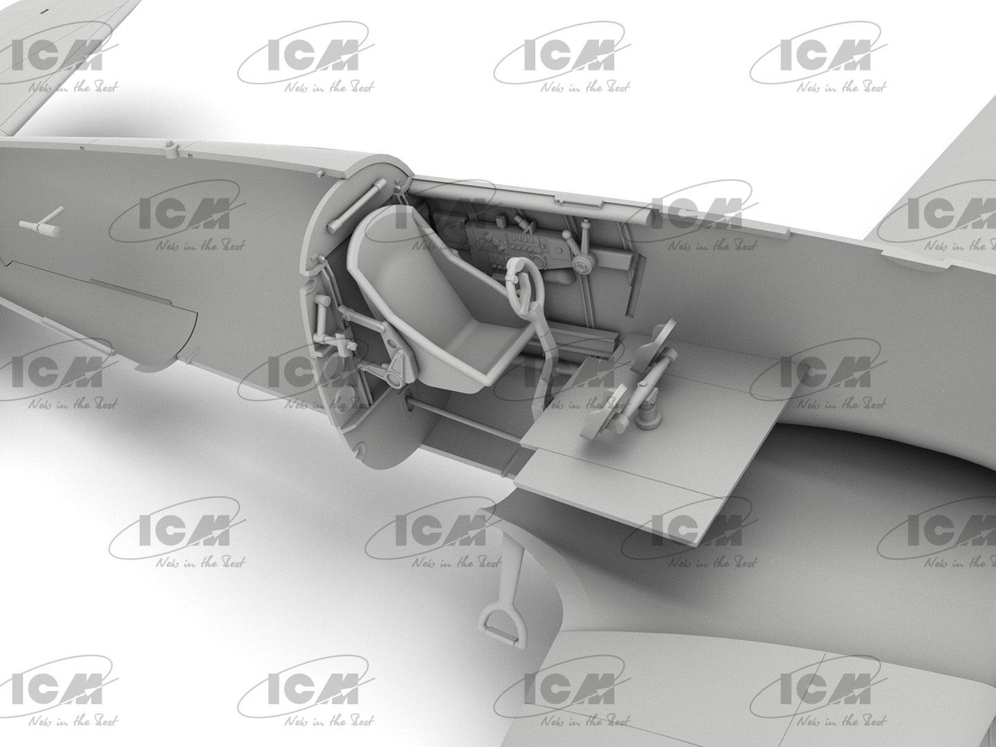 Сборная модель ICM Hs 123A-1 позднего выпуска Немецкий штурмовик 2 СВ (32015) - фото 11 Сборная модель ICM Hs 123A-1 позднего выпуска Немецкий штурмовик 2 СВ (32015) - фото 11