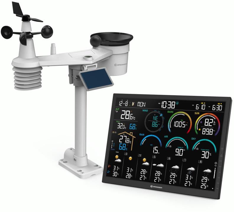 Метеостанция Bresser 4CAST 18,5" Wi-Fi Weather Station 8в1 (15197)