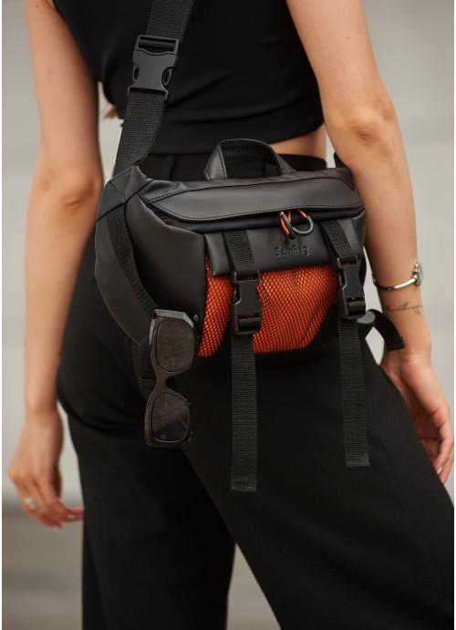 Бананка женская водостойкая Sambag с ключицницей Черный (28523709) - фото 9