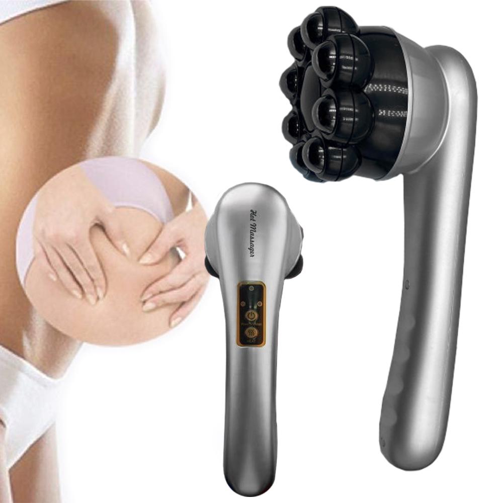 Вібромасажер інфрачервоний Magnetic Heat Massager магнітний Сірий - фото 5