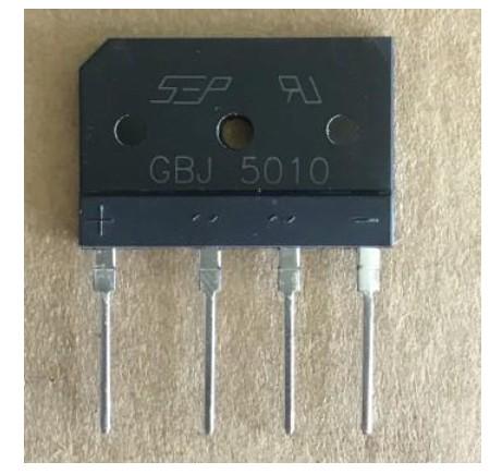 Мост диодный GBJ5010 для KBJ5010/D50XB100 1000V/50A (42779)