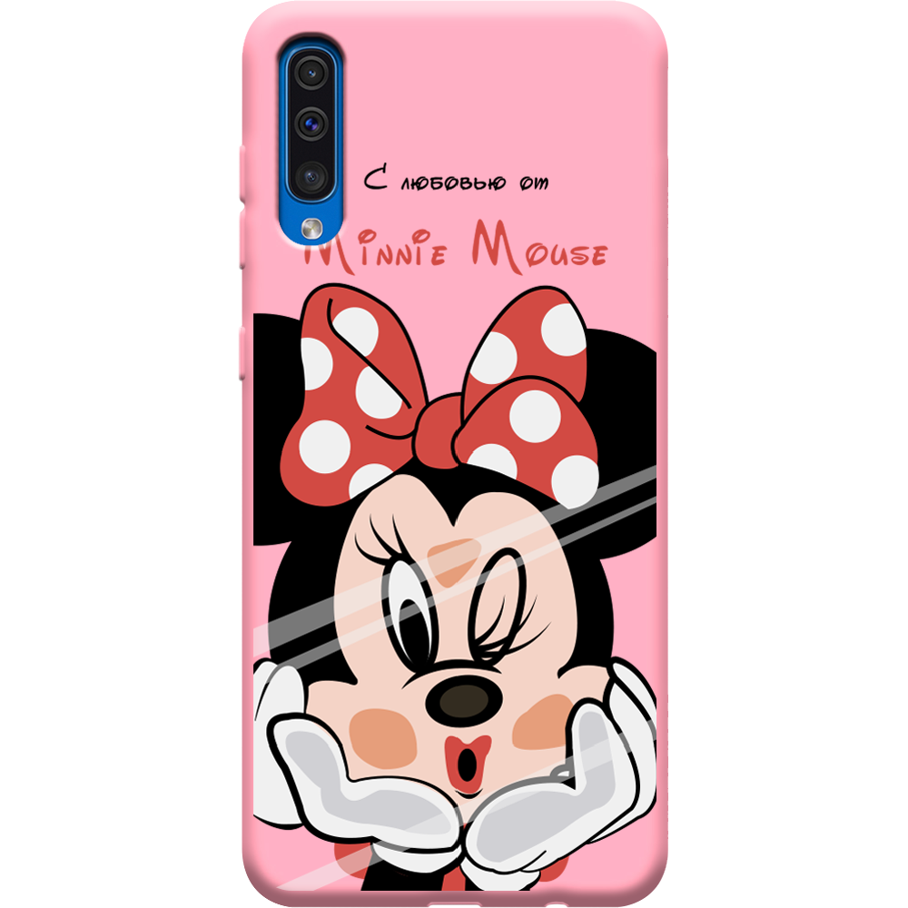 Чехол Boxface Samsung A505 Galaxy A50 Lady M Розовый силикон (36417-cc59-37015)