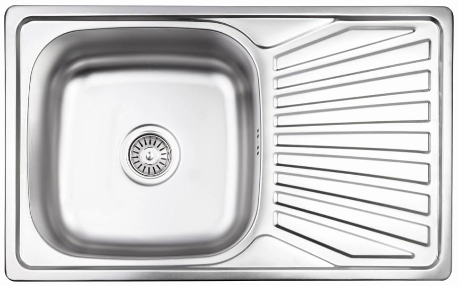 Мойка для кухни Brinex 7848 BRIN7848MDEC08 врезная 0,8 мм (63436)