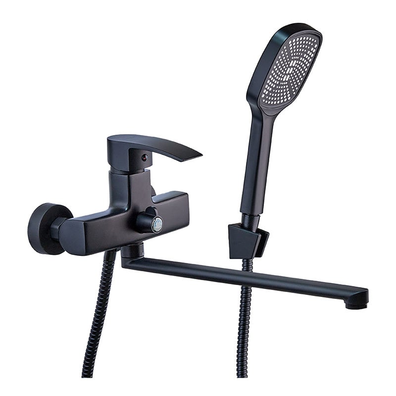 Смеситель для ванны MIXXUS Magnum MI6197 однорычажный Черный (224729)