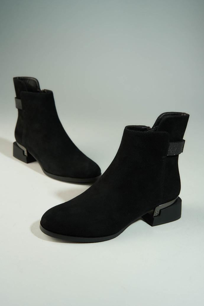 Черевики жіночі Fabio Monelli р. 39 Чорний (179182) - фото 2 Черевики жіночі Fabio Monelli р. 39 Чорний (179182) - фото 2