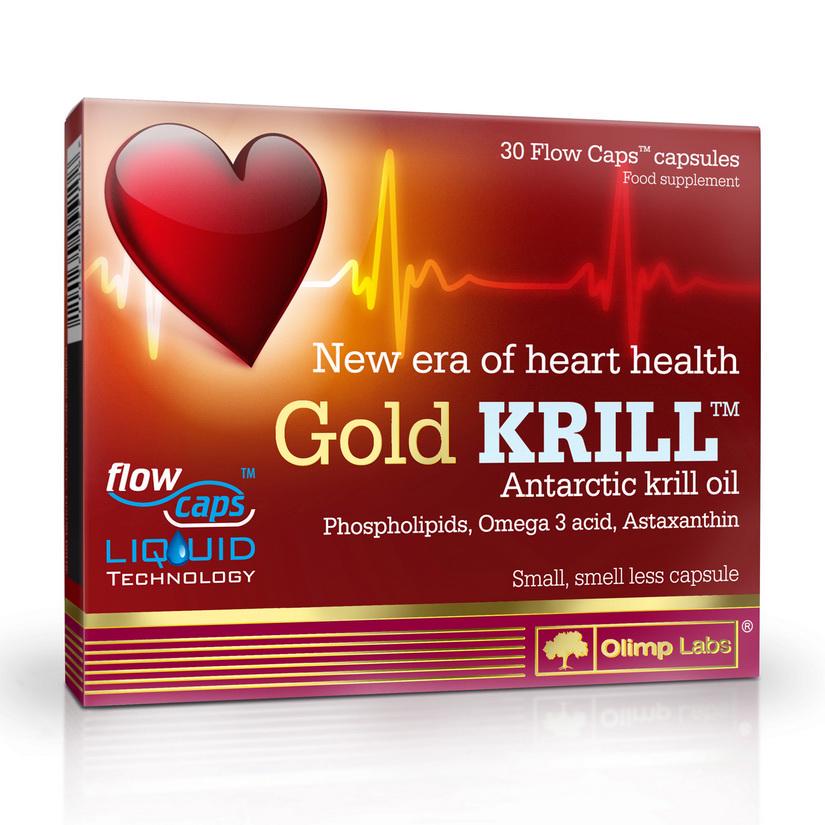 Витамины Gold Krill Золотой криль 30 капс.