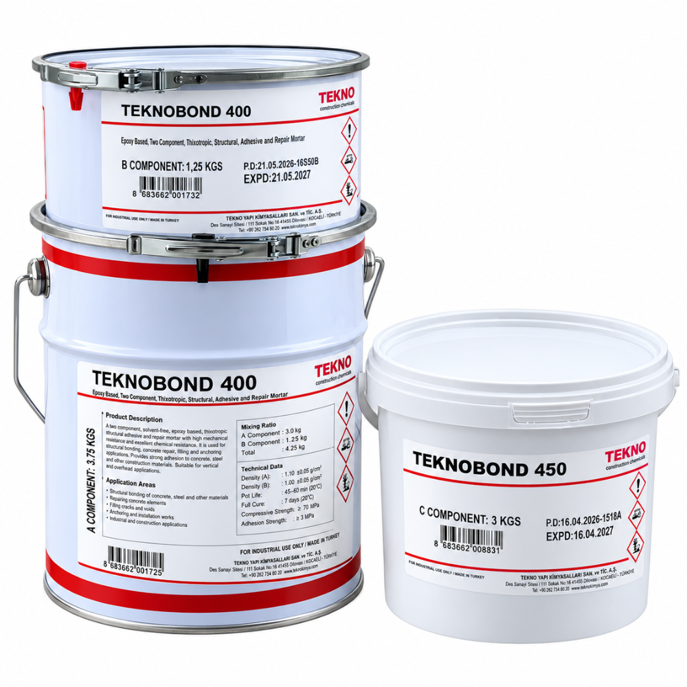 Состав ремонтный эпоксидный Tekno Teknobond 450 8 кг (TB4508)