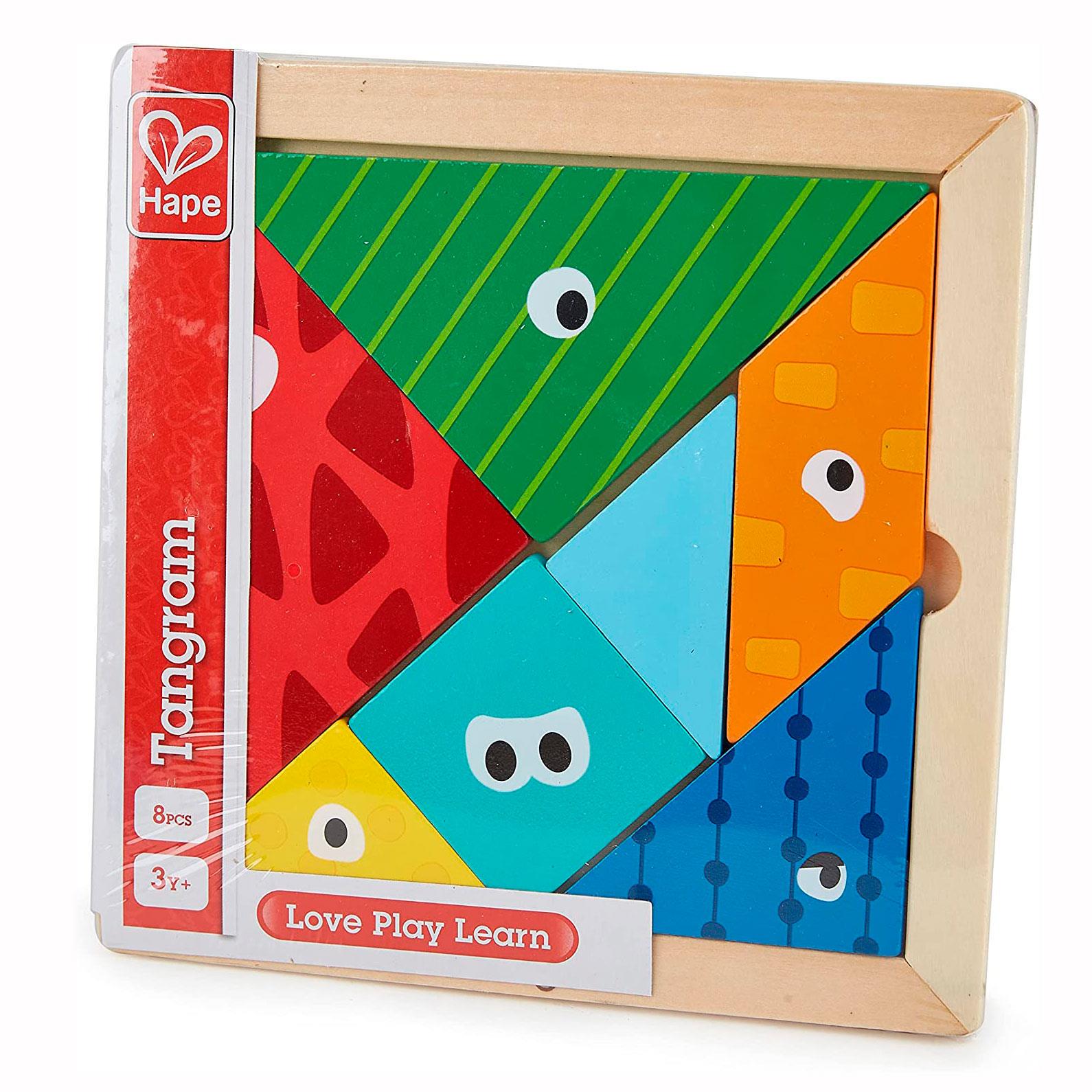 Головоломка Hape дерев'яний танграм (E1630)